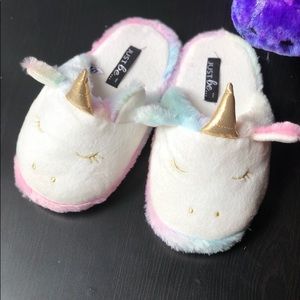 Unicorn slippers